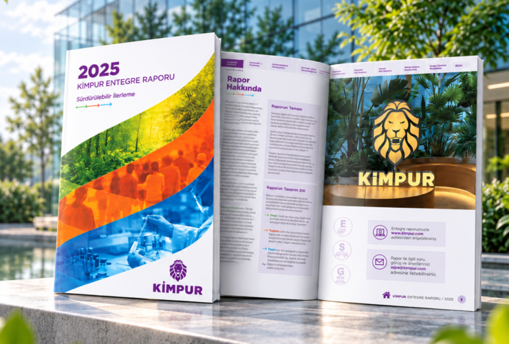 Kimpur 2025 Entegre Raporu kapağı ve iç sayfaları