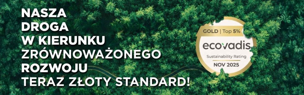 Złoty medal EcoVadis – Kimpur w gronie 5% najlepszych firm